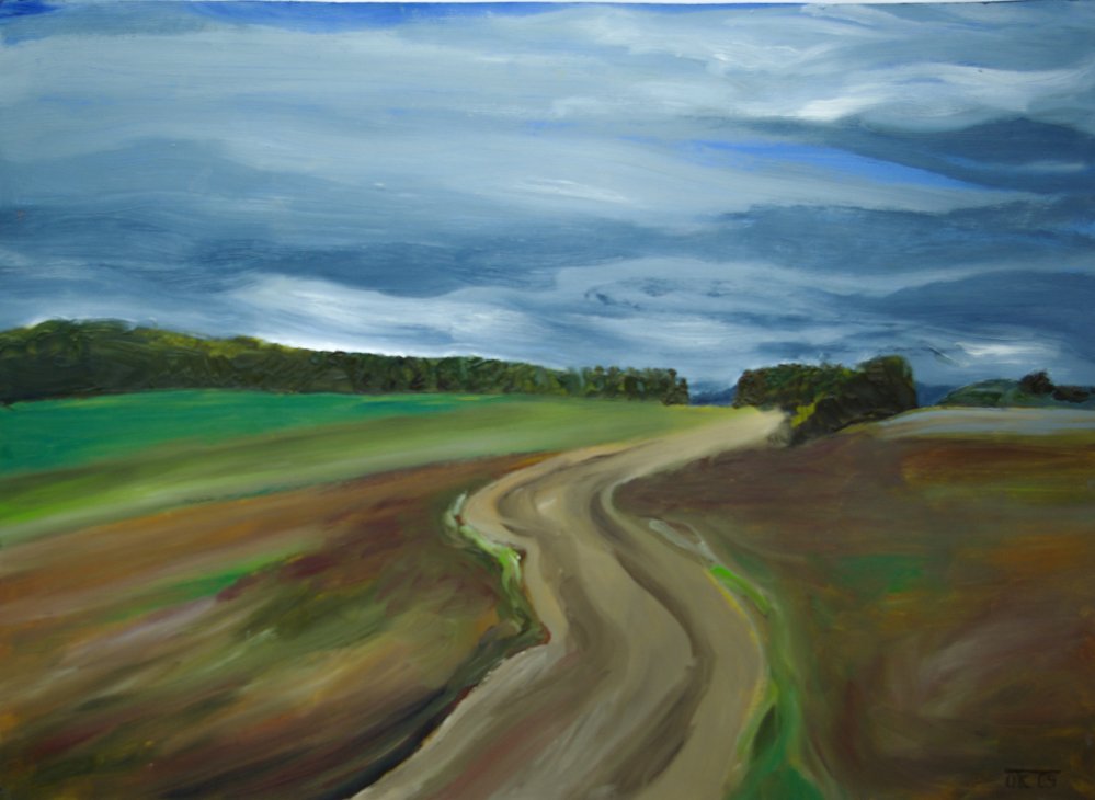 2009 — (16) V lukách nad RK, A,O,S, 33,5x45cm